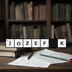 Hasło krzyżówkowe bohater procesu franza kafki - józef k – rozwiązanie, synonimy, podpowiedzi i definicje krzyżówkowe